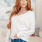 Piqued Interest Lace Trim V Neck Top