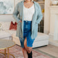 Please Proceed Hooded Cardigan