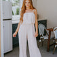 Pleased to Hear It Plisse Jumpsuit