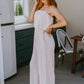 Pleased to Hear It Plisse Jumpsuit