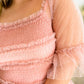 Pretty In Pink Tiered Dress