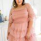 Pretty In Pink Tiered Dress