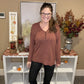 Rust Staccato Sweater
