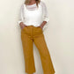 Judy Blue Solid High Waist Garment Dyed Cropped Wide Jeans