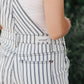 Railroad Stripe Overalls