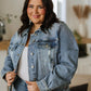Reese Rhinestone Denim Jacket