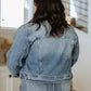 Reese Rhinestone Denim Jacket