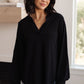 Relatively Relatable V-Neck Top