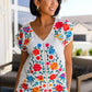 Rose Garden Embroidered Blouse