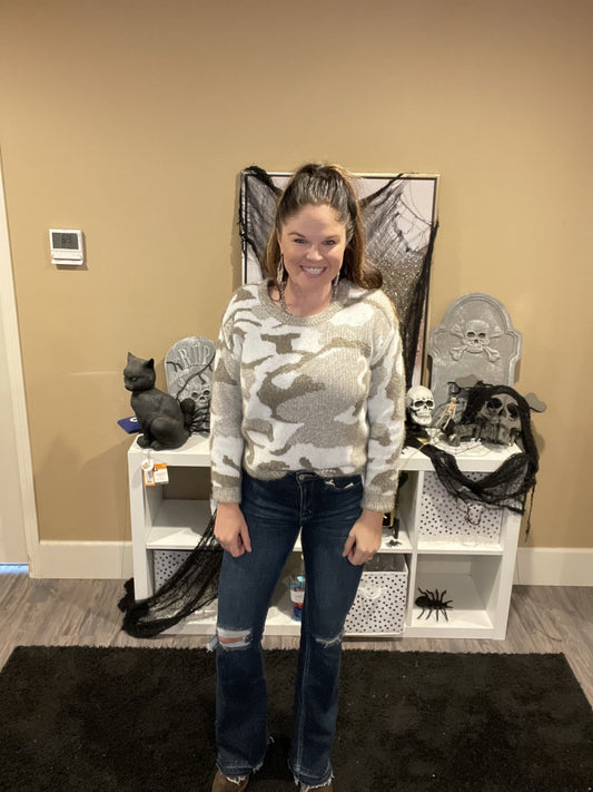 Camo Sweater