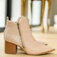 Ruby Ankle Boot In Beige