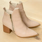 Ruby Ankle Boot In Beige