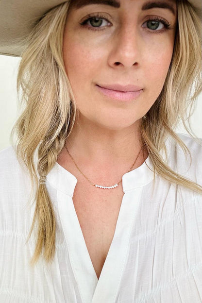 Freshwater Pearls Pendant Necklace (With Box)