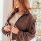 She's Got Game Cropped Jacket in Brown