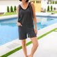 Shut it Down Romper
