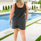 Shut it Down Romper