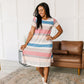Simple Moments Striped T Shirt Dress