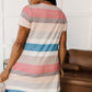 Simple Moments Striped T Shirt Dress