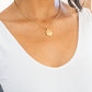 Simple Sunflower Pendent Necklace