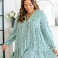 Sing Sweetly Lace Trim Floral Dress