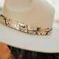 Panama Snakeskin Detail Hat