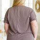 So Good Relaxed Fit Top in Mocha