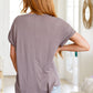 So Good Relaxed Fit Top in Mocha