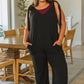 Casual But Cool Tank in Burgundy