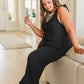 So Selfless Slub Ribbed Knit Jumpsuit