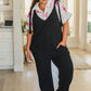 So Selfless Slub Ribbed Knit Jumpsuit
