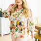 Spring Haiku Floral Blouse