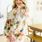 Spring Haiku Floral Blouse