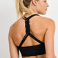 Braid Strap Racerback Sports Bra