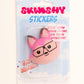 Squishy Stickers in 24 Options