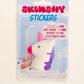 Squishy Stickers in 24 Options
