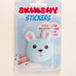 Squishy Stickers in 24 Options