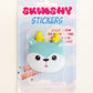 Squishy Stickers in 24 Options