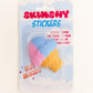 Squishy Stickers in 24 Options