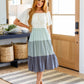 Stacks on Stacks Color Block Maxi Dress