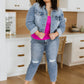 Reese Rhinestone Denim Jacket