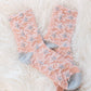 Star Design Socks In Pink