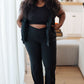 On the Move V Front Flare Leggings