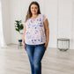 Still the One Lace Sleeve Floral Top