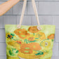 Sunflower Painting Tote