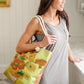 Sunflower Painting Tote