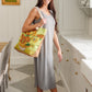 Sunflower Painting Tote