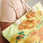 Sunflower Painting Tote
