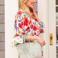 Sunny Days Woven Tote in Mint