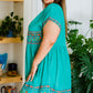 Sunrise In Morocco Embroidered Dress