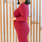 Sure To Fall In Love Bodycon Dress